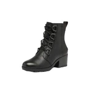Sorel Women's Cate Waterproof Lace Boot Black 6 NWT